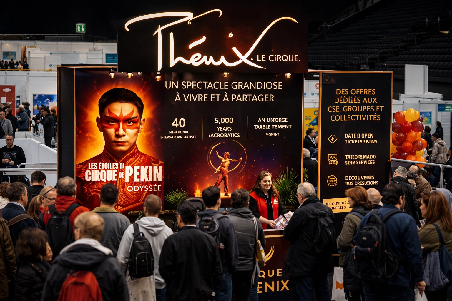 Image Salon Solutions CSE Phénix présente Odyssée, les Étoiles du Cirque de Pékin